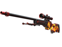 AWP | Fogo Selvagem (Testada em Campo 0.20)